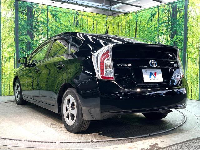 プリウス Ｓ　ＳＤナビ　禁煙車　スマートキー　ＨＩＤヘッド　オートライト　オートエアコン　Ｂｌｕｅｔｏｏｔｈ再生　ＣＤ／ＤＶＤ再生　地デジＴＶ　ステアリングスイッチ　横滑り防止装置　電動格納ドアミラー　盗難防止装置（30枚目）