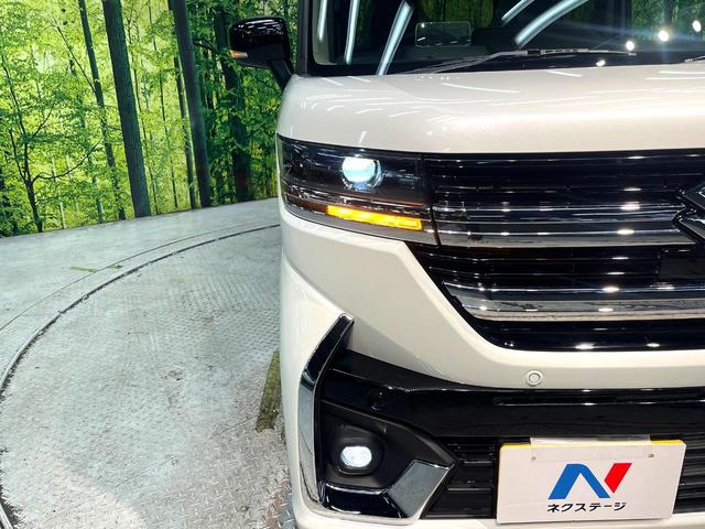 スペーシアカスタム ハイブリッドＸＳターボ　届出済未使用車　両側電動スライドドア　ターボ　セーフティサポート　レーダークルーズ　ステアリングヒーター　シーケンシャルターンランプ　ＬＥＤヘッド　ＬＥＤフォグ　コーナーセンサー　レーンアシスト（12枚目）