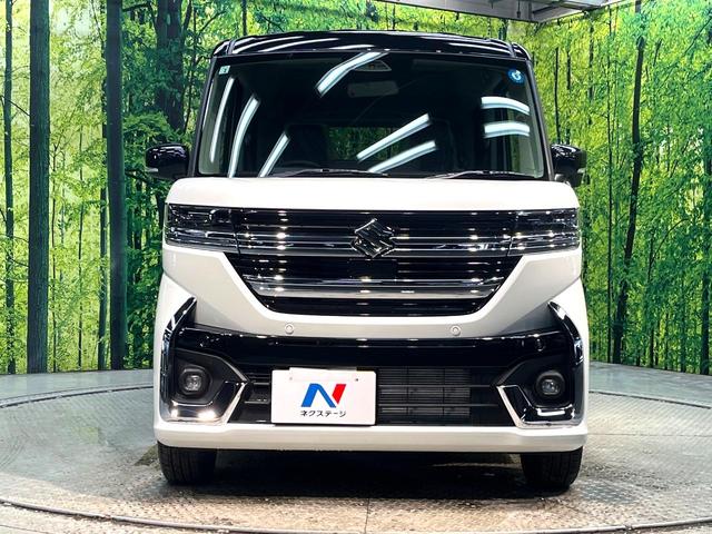 スペーシアカスタム ハイブリッドＸＳターボ　届出済未使用車　両側電動スライドドア　ターボ　セーフティサポート　レーダークルーズ　ステアリングヒーター　シーケンシャルターンランプ　ＬＥＤヘッド　ＬＥＤフォグ　コーナーセンサー　レーンアシスト（14枚目）