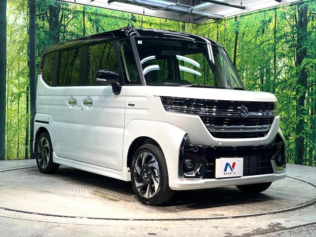 スペーシアカスタム ハイブリッドＸＳターボ　届出済未使用車　両側電動スライドドア　ターボ　セーフティサポート　レーダークルーズ　ステアリングヒーター　シーケンシャルターンランプ　ＬＥＤヘッド　ＬＥＤフォグ　コーナーセンサー　レーンアシスト（16枚目）