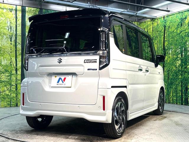 スペーシアカスタム ハイブリッドＸＳターボ　届出済未使用車　両側電動スライドドア　ターボ　セーフティサポート　レーダークルーズ　ステアリングヒーター　シーケンシャルターンランプ　ＬＥＤヘッド　ＬＥＤフォグ　コーナーセンサー　レーンアシスト（17枚目）