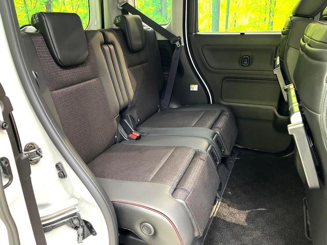 スペーシアカスタム ハイブリッドXSターボ 禁煙車 両側電動スライドドア ターボ 純正9インチナビ 全周囲カメラ 衝突軽減システム ハーフレザーシート レーダークルーズ ステアリングヒーター ヘッドアップディスプレイ bluetooth再生(9枚目)