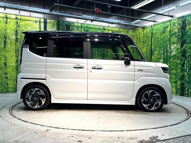 スペーシアカスタム ハイブリッドXSターボ 禁煙車 両側電動スライドドア ターボ 純正9インチナビ 全周囲カメラ 衝突軽減システム ハーフレザーシート レーダークルーズ ステアリングヒーター ヘッドアップディスプレイ bluetooth再生(27枚目)