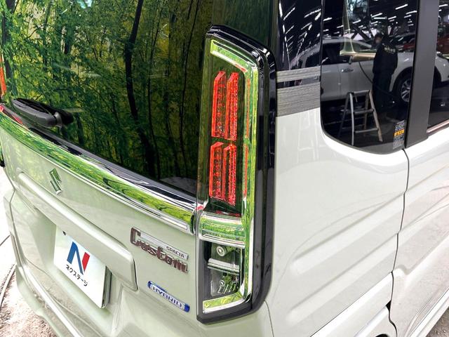 スペーシアカスタム ハイブリッドXSターボ 禁煙車 両側電動スライドドア ターボ 純正9インチナビ 全周囲カメラ 衝突軽減システム ハーフレザーシート レーダークルーズ ステアリングヒーター ヘッドアップディスプレイ bluetooth再生(32枚目)