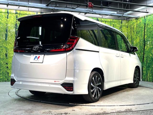 ノア Ｓ－Ｚ　禁煙車　両側電動ドア　後席モニター　純正１０．５型ディスプレイオーディオプラス　バックカメラ　衝突被害軽減システム　レーダークルーズ　ハーフレザーシート　コーナーセンサー　ＬＥＤヘッド　ＥＴＣ２．０（18枚目）