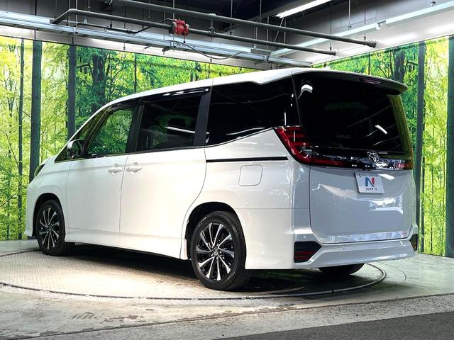 ノア Ｓ－Ｚ　禁煙車　両側電動ドア　後席モニター　純正１０．５型ディスプレイオーディオプラス　バックカメラ　衝突被害軽減システム　レーダークルーズ　ハーフレザーシート　コーナーセンサー　ＬＥＤヘッド　ＥＴＣ２．０（28枚目）