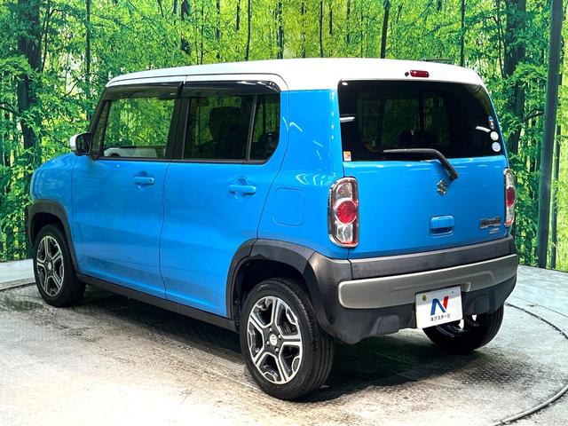 ハスラー Ｘ　純正ナビ　全周囲カメラ　衝突被害軽減システム　禁煙車　スマートキー　ＨＩＤヘッド　ＥＴＣ　純正１５インチアルミ　車線逸脱警報　シートヒーター　オートエアコン　Ｂｌｕｅｔｏｏｔｈ　フルセグ（26枚目）