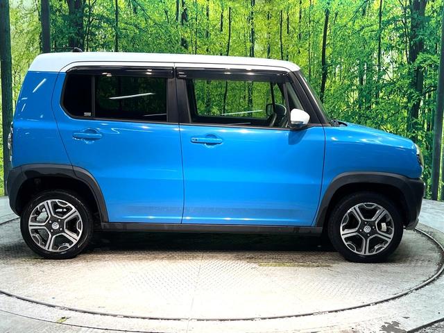 ハスラー Ｘ　純正ナビ　全周囲カメラ　衝突被害軽減システム　禁煙車　スマートキー　ＨＩＤヘッド　ＥＴＣ　純正１５インチアルミ　車線逸脱警報　シートヒーター　オートエアコン　Ｂｌｕｅｔｏｏｔｈ　フルセグ（27枚目）