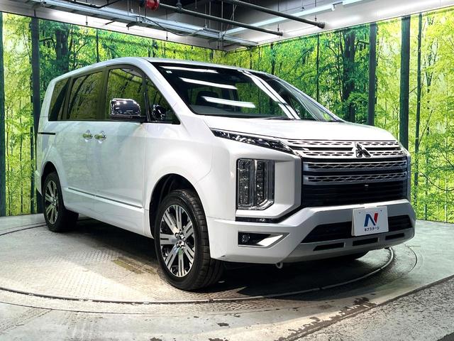 デリカD:5 P 禁煙車 4WD ディーゼル(軽油) 10インチナビ 両側電動ドア バックカメラ 100V電源 衝突被害軽減システム レーダークルーズ 電動リアゲート パワーシート LEDヘッド ETC(17枚目)