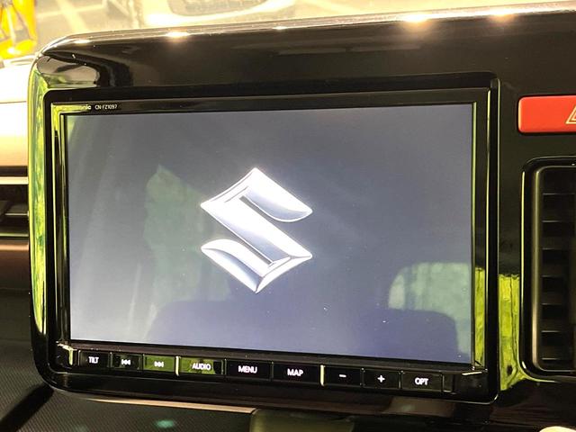 スペーシアカスタム ハイブリッドＸＳ　禁煙車　純正１０インチナビ　両側電動ドア　バックカメラ　衝突被害軽減システム　レーダークルーズ　ハーフレザーシート　前席シートヒーター　ドラレコ　ＬＥＤヘッド　ビルトインＥＴＣ　オートハイビーム（3枚目）