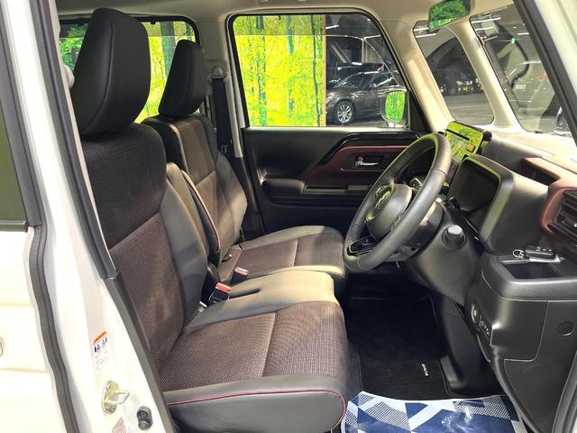 スペーシアカスタム ハイブリッドＸＳ　禁煙車　純正１０インチナビ　両側電動ドア　バックカメラ　衝突被害軽減システム　レーダークルーズ　ハーフレザーシート　前席シートヒーター　ドラレコ　ＬＥＤヘッド　ビルトインＥＴＣ　オートハイビーム（9枚目）