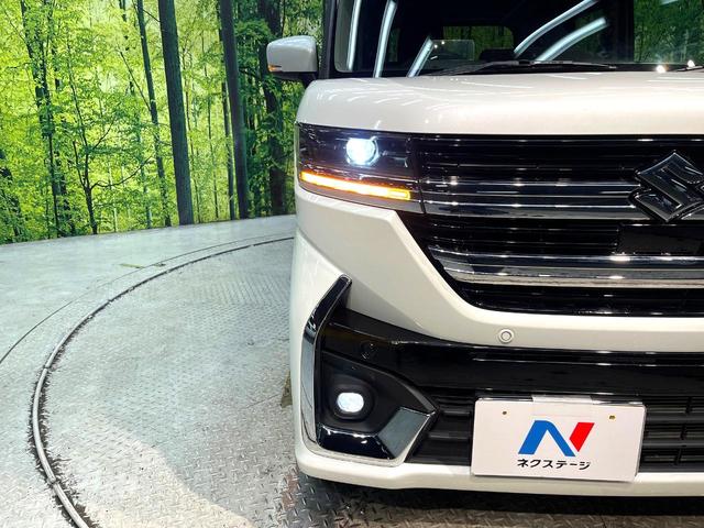 スペーシアカスタム ハイブリッドＸＳ　禁煙車　純正１０インチナビ　両側電動ドア　バックカメラ　衝突被害軽減システム　レーダークルーズ　ハーフレザーシート　前席シートヒーター　ドラレコ　ＬＥＤヘッド　ビルトインＥＴＣ　オートハイビーム（13枚目）