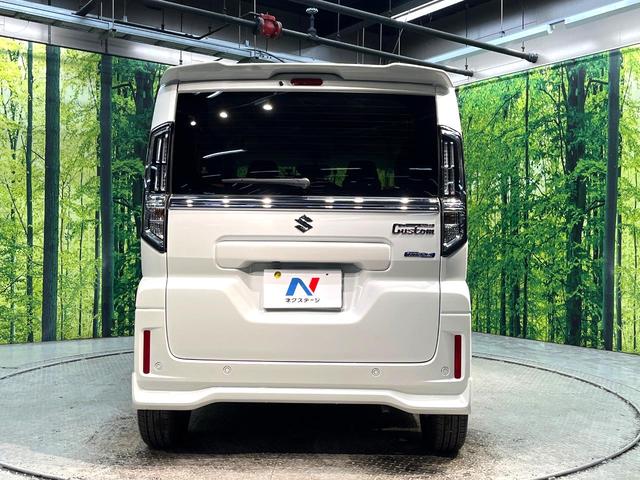 スペーシアカスタム ハイブリッドＸＳ　禁煙車　純正１０インチナビ　両側電動ドア　バックカメラ　衝突被害軽減システム　レーダークルーズ　ハーフレザーシート　前席シートヒーター　ドラレコ　ＬＥＤヘッド　ビルトインＥＴＣ　オートハイビーム（16枚目）