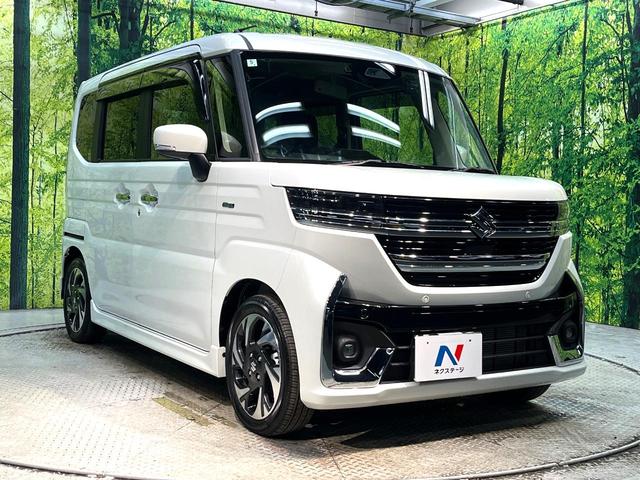 スペーシアカスタム ハイブリッドＸＳ　禁煙車　純正１０インチナビ　両側電動ドア　バックカメラ　衝突被害軽減システム　レーダークルーズ　ハーフレザーシート　前席シートヒーター　ドラレコ　ＬＥＤヘッド　ビルトインＥＴＣ　オートハイビーム（17枚目）