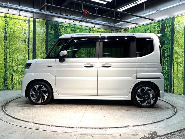 スペーシアカスタム ハイブリッドＸＳ　禁煙車　純正１０インチナビ　両側電動ドア　バックカメラ　衝突被害軽減システム　レーダークルーズ　ハーフレザーシート　前席シートヒーター　ドラレコ　ＬＥＤヘッド　ビルトインＥＴＣ　オートハイビーム（25枚目）