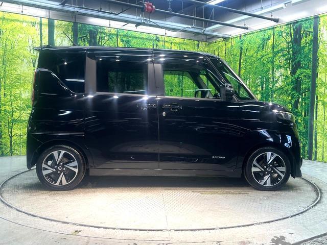 ルークス ハイウェイスター　Ｇターボプロパイロットエディション　禁煙車　ターボ　両側電動ドア　純正９型ナビ　全周囲カメラ　衝突被害軽減システム　ドラレコ　コーナーセンサー　スマートキー　ＬＥＤヘッド　ビルトインＥＴＣ　純正１５インチアルミ　オートライト（25枚目）