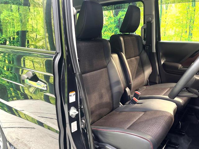 スペーシアカスタム ハイブリッドＸＳ　禁煙車　両側電動スライドドア　衝突軽減システム　レーダークルーズ　純正９インチナビ　全周囲カメラ　フルセグ　ＥＴＣ　ｂｌｕｅｔｏｏｔｈ再生　シートヒーター　ハーフレザーシート　ヘッドアップディスプレイ（8枚目）