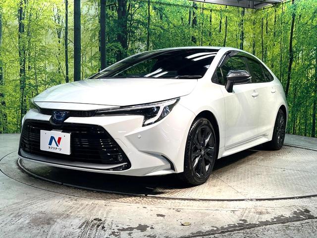 カローラ ハイブリッド　ダブルバイビー　純正１０．５インチナビ　バックカメラ　衝突軽減装置　レーダークルーズコントロール　禁煙車　ハーフレザーシート　コーナーセンサー　スマートキー　ブラインドスポットモニター　車線逸脱警報　ＥＴＣ（21枚目）