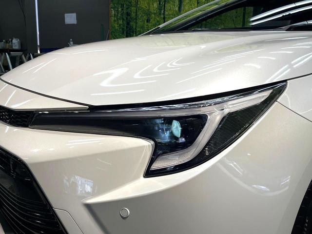 カローラ ハイブリッド　ダブルバイビー　純正１０．５インチナビ　バックカメラ　衝突軽減装置　レーダークルーズコントロール　禁煙車　ハーフレザーシート　コーナーセンサー　スマートキー　ブラインドスポットモニター　車線逸脱警報　ＥＴＣ（36枚目）