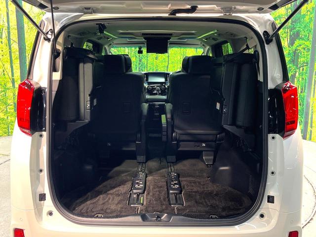 アルファード ２．５Ｓ　Ｃパッケージ　禁煙車　サンルーフ　両側電動ドア　純正ＳＤナビ　後席モニター　バックカメラ　衝突被害軽減システム　レーダークルーズ　電動リアゲート　前席シートエアコン　前後席パワーシート　ドラレコ　コーナーセンサー（10枚目）