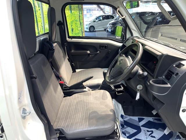 ハイゼットトラック スタンダード　４ＷＤ　ＭＴ車　禁煙車　オーディオ　エアコン　ヘッドライトレベライザー　パワーステアリング　荷台三方開き　サイドバイザー　シガーソケット（8枚目）