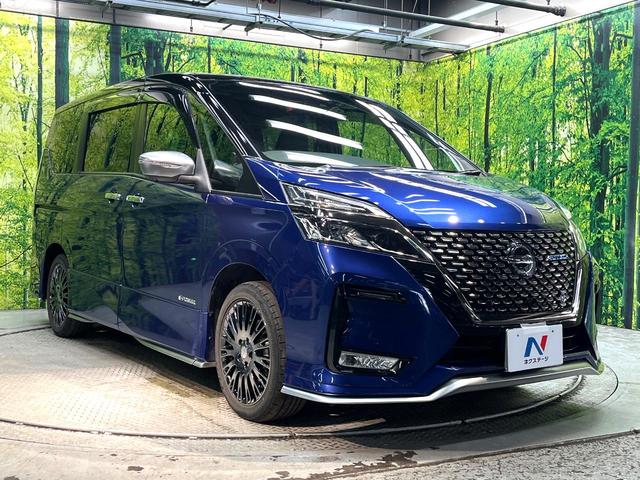 セレナ ｅ－パワー　オーテック　スポーツスペック　両側電動ドア　純正１０型ＳＤナビ　全周囲カメラ　衝突被害軽減システム　レーダークルーズ　禁煙車　ハーフレザーシート　ドラレコ　コーナーセンサー　スマートキー　ＬＥＤヘッド　ビルトインＥＴＣ（17枚目）