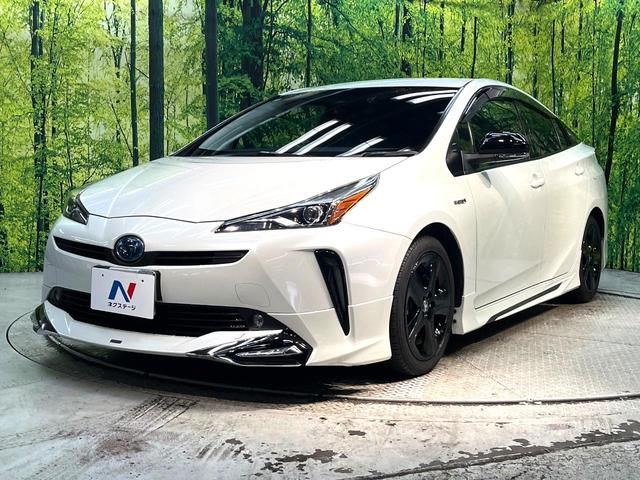 プリウス Ｓツーリングセレクション　禁煙車　モデリスタフルエアロ　純正９インチＳＤナビ　バックカメラ　衝突被害軽減システム　レーダークルーズ　レザーシート　ドラレコ　コーナーセンサー　スマートキー　ビルトインＥＴＣ　純正１７インチアルミ（24枚目）