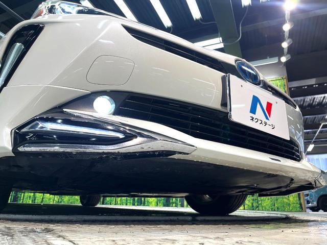 プリウス Ｓツーリングセレクション　禁煙車　モデリスタフルエアロ　純正９インチＳＤナビ　バックカメラ　衝突被害軽減システム　レーダークルーズ　レザーシート　ドラレコ　コーナーセンサー　スマートキー　ビルトインＥＴＣ　純正１７インチアルミ（30枚目）