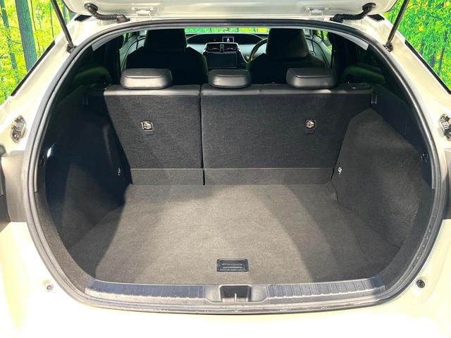 プリウス Ｓツーリングセレクション　禁煙車　モデリスタフルエアロ　純正９インチＳＤナビ　バックカメラ　衝突被害軽減システム　レーダークルーズ　レザーシート　ドラレコ　コーナーセンサー　スマートキー　ビルトインＥＴＣ　純正１７インチアルミ（58枚目）