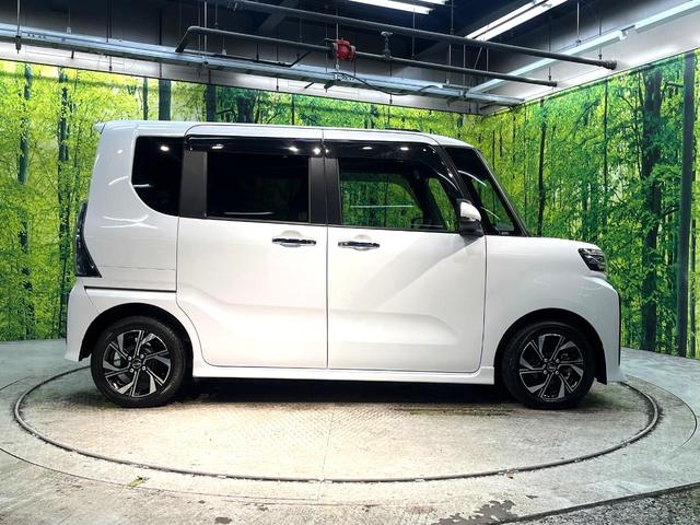 タント カスタムX 両側電動ドア カロッツェリアSDナビ バックカメラ 衝突被害軽減システム ハーフレザーシート ドラレコ コーナーセンサー スマートキー LEDヘッド 純正14インチアルミ オートハイビーム(30枚目)