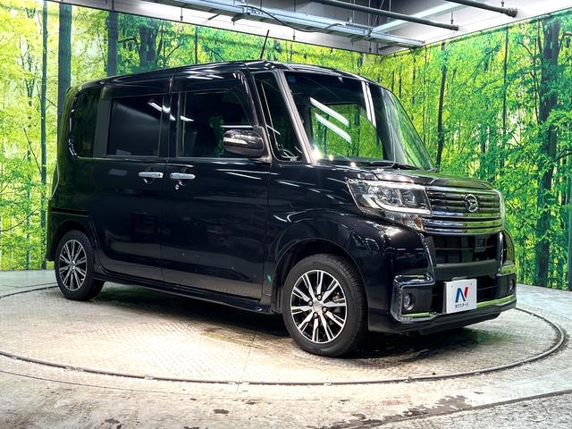 タント カスタムＸ　トップエディションＳＡＩＩ　禁煙車　両側電動スライドドア　フリップダウンモニター　衝突軽減システム　純正８インチナビ　バックカメラ　フルセグ　ＥＴＣ　Ｂｌｕｅｔｏｏｔｈ再生　ハーフレーザーシート　ＬＥＤヘッドライト　ＬＥＤフォグ（16枚目）
