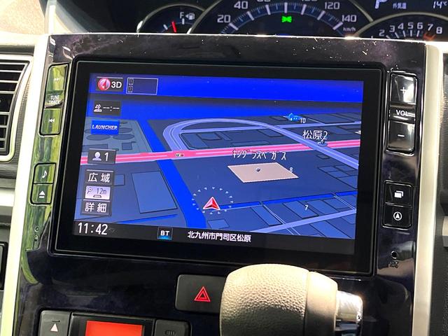 タント カスタムＸ　トップエディションＳＡＩＩ　禁煙車　両側電動スライドドア　フリップダウンモニター　衝突軽減システム　純正８インチナビ　バックカメラ　フルセグ　ＥＴＣ　Ｂｌｕｅｔｏｏｔｈ再生　ハーフレーザーシート　ＬＥＤヘッドライト　ＬＥＤフォグ（22枚目）