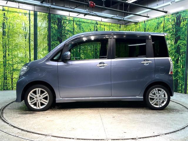 タントエグゼ カスタムＲＳ　ターボ　禁煙車　スマートキー　ＨＩＤヘッド　ＥＴＣ　純正１５インチアルミ　オートエアコン　フォグランプ　オーディオ　ＣＤ再生　革巻きステアリング　電動格納ドアミラー　サイドバイザー　ＡＵＸ（30枚目）