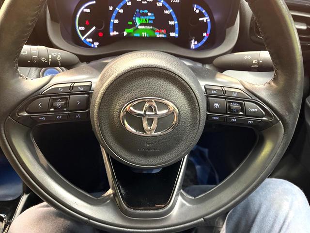 ヤリスクロス ハイブリッドZ アドベンチャー 全周囲カメラ BSM 衝突被害軽減システム レーダークルーズ 禁煙車 ハーフレザーシート パワーシート コーナーセンサー スマートキー LEDヘッド ETC 純正18インチアルミ オートハイビーム(54枚目)