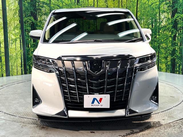 アルファード ２．５Ｇ　サンルーフ　両側電動ドア　アルパイン８型ＳＤナビ　後席モニター　バックカメラ　衝突被害軽減システム　レーダークルーズ　禁煙車　前席シートエアコン　コーナーセンサー　スマートキー　ＬＥＤヘッド（15枚目）