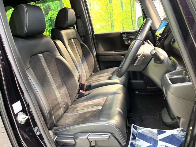 Ｎ－ＢＯＸカスタム Ｌターボ　ターボ　両側電動ドア　純正８型ナビ　バックカメラ　衝突被害軽減システム　禁煙車　ハーフレザーシート　コーナーセンサー　スマートキー　ＬＥＤヘッド　ビルトインＥＴＣ　純正１５インチアルミ（8枚目）