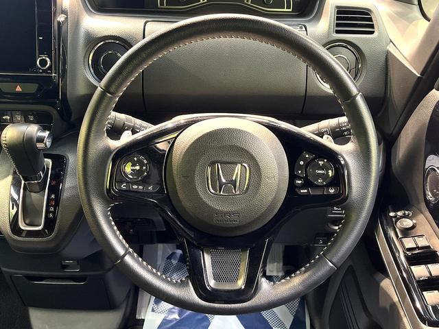 Ｎ－ＢＯＸカスタム Ｌターボ　ターボ　両側電動ドア　純正８型ナビ　バックカメラ　衝突被害軽減システム　禁煙車　ハーフレザーシート　コーナーセンサー　スマートキー　ＬＥＤヘッド　ビルトインＥＴＣ　純正１５インチアルミ（11枚目）