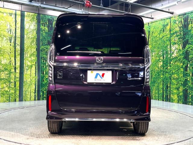 Ｎ－ＢＯＸカスタム Ｌターボ　ターボ　両側電動ドア　純正８型ナビ　バックカメラ　衝突被害軽減システム　禁煙車　ハーフレザーシート　コーナーセンサー　スマートキー　ＬＥＤヘッド　ビルトインＥＴＣ　純正１５インチアルミ（15枚目）