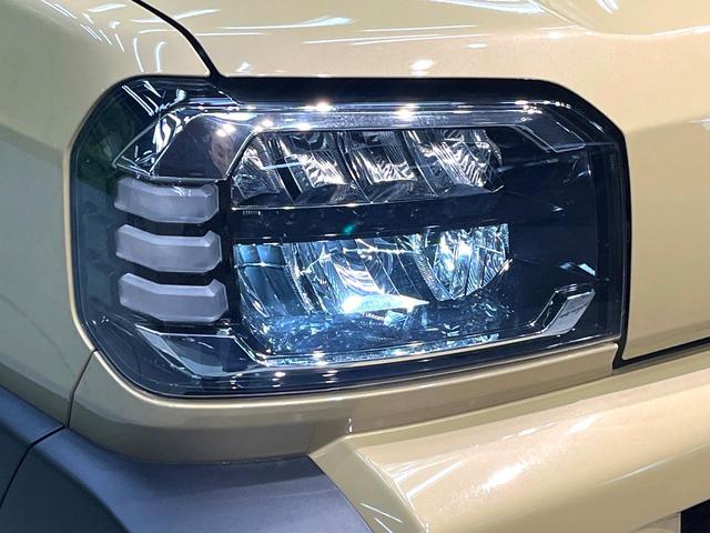 タフト Ｇ　届出済未使用車　ガラスルーフ　衝突被害軽減システム　レーダークルーズ　コーナーセンサー　シートヒーター　スマートキー　ＬＥＤヘッド　純正１５インチアルミ　オートハイビーム　車線逸脱警報　オートライト（35枚目）