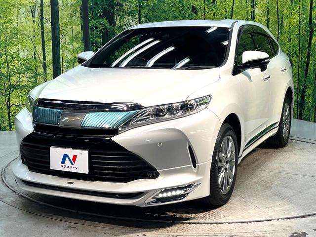 ハリアー プレミアム　サンルーフ　ＴＲＤエアロ　ＢＩＧ－Ｘ９型ナビ　衝突軽減装置　レーダークルーズコントロール　ハーフレザーシート　パワーシート　ＬＥＤヘッドライト　スマートキー　ＥＴＣ　純正１８インチアルミホイール（22枚目）