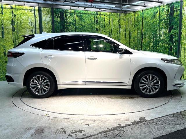 ハリアー プレミアム　サンルーフ　ＴＲＤエアロ　ＢＩＧ－Ｘ９型ナビ　衝突軽減装置　レーダークルーズコントロール　ハーフレザーシート　パワーシート　ＬＥＤヘッドライト　スマートキー　ＥＴＣ　純正１８インチアルミホイール（31枚目）