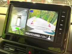 【アラウンドビューモニター】専用のカメラにより、上から見下ろしたような視点で３６０度クルマの周囲を確認することができます☆死角部分も確認しやすく、狭い場所での切り返しや駐車もスムーズに行えます。 4