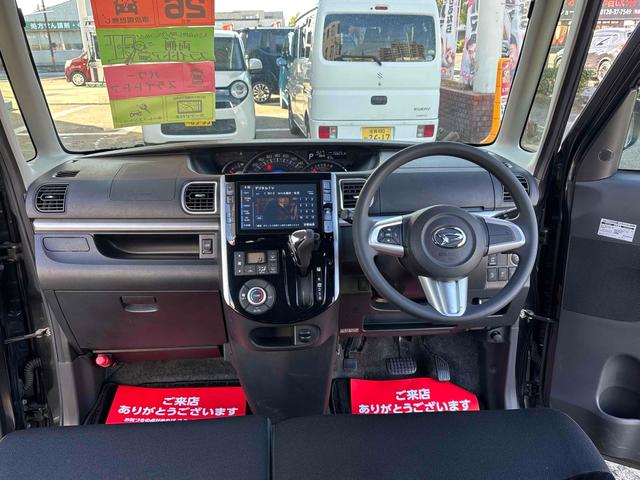 タント カスタムＸ　ＳＡ　ＥＴＣ　バックカメラ　両側スライド・片側電動　ＴＶ　衝突被害軽減システム　オートライト　ＬＥＤヘッドランプ　スマートキー　アイドリングストップ　電動格納ミラー　ベンチシート　後席モニター　ＣＶＴ（2枚目）