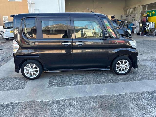 タント カスタムＸ　ＳＡ　ＥＴＣ　バックカメラ　両側スライド・片側電動　ＴＶ　衝突被害軽減システム　オートライト　ＬＥＤヘッドランプ　スマートキー　アイドリングストップ　電動格納ミラー　ベンチシート　後席モニター　ＣＶＴ（15枚目）