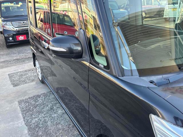 タント カスタムＸ　ＳＡ　ＥＴＣ　バックカメラ　両側スライド・片側電動　ＴＶ　衝突被害軽減システム　オートライト　ＬＥＤヘッドランプ　スマートキー　アイドリングストップ　電動格納ミラー　ベンチシート　後席モニター　ＣＶＴ（23枚目）