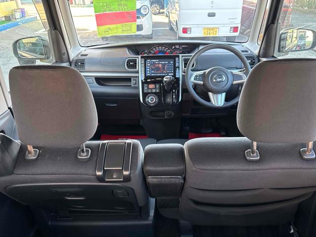 タント カスタムＸ　ＳＡ　ＥＴＣ　バックカメラ　両側スライド・片側電動　ＴＶ　衝突被害軽減システム　オートライト　ＬＥＤヘッドランプ　スマートキー　アイドリングストップ　電動格納ミラー　ベンチシート　後席モニター　ＣＶＴ（28枚目）