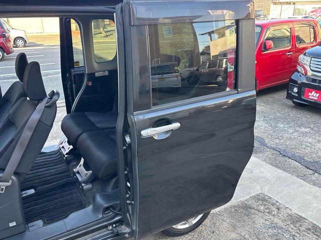 タント カスタムＸ　ＳＡ　ＥＴＣ　バックカメラ　両側スライド・片側電動　ＴＶ　衝突被害軽減システム　オートライト　ＬＥＤヘッドランプ　スマートキー　アイドリングストップ　電動格納ミラー　ベンチシート　後席モニター　ＣＶＴ（30枚目）