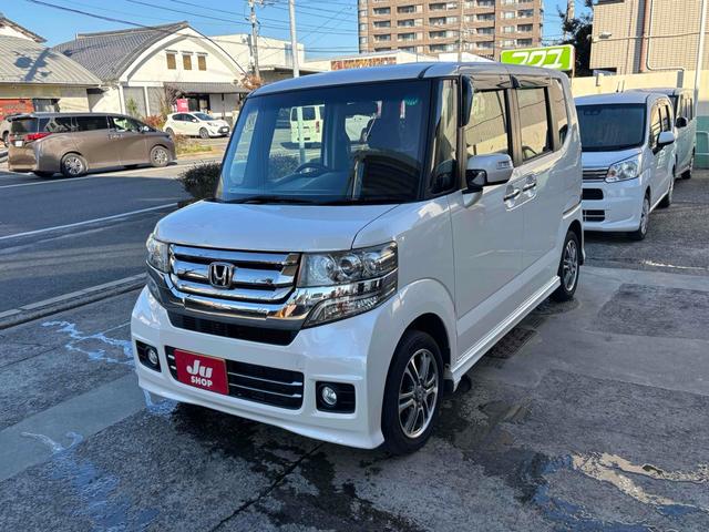 N-BOXカスタム G・Lパッケージ バックカメラ 両側電動スライドドア オートライト HID スマートキー アイドリングストップ 電動格納ミラー ベンチシート CVT 盗難防止システム ABS ESC CD ミュージックプレイヤー接続可(9枚目)