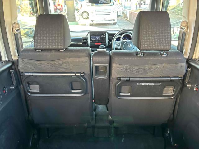 N-BOXカスタム G・Lパッケージ バックカメラ 両側電動スライドドア オートライト HID スマートキー アイドリングストップ 電動格納ミラー ベンチシート CVT 盗難防止システム ABS ESC CD ミュージックプレイヤー接続可(22枚目)