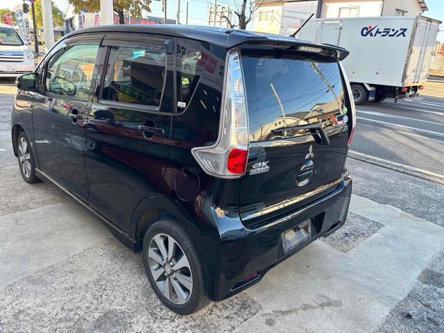 ｅＫカスタム Ｔ　バックカメラ　ＴＶ　オートライト　ＨＩＤ　スマートキー　電動格納ミラー　ベンチシート　ＣＶＴ　盗難防止システム　ＡＢＳ　アルミホイール　衝突安全ボディ　エアコン　パワーステアリング　パワーウィンドウ（15枚目）